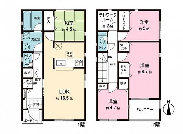 間取図です。現況と異なる場合は現況を優先させていただきます。