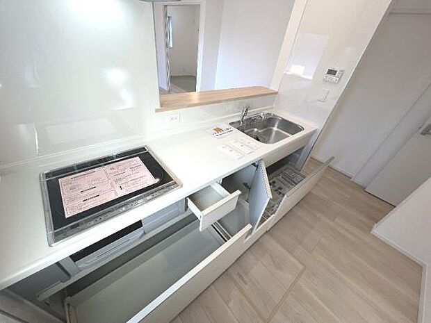 料理の時間が楽しくなるキッチンスペースです。