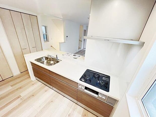 料理の時間が楽しくなるキッチンスペースです。