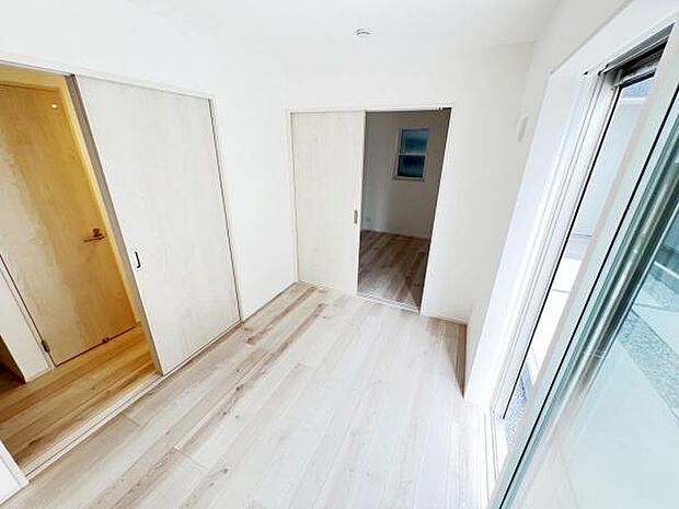 子供部屋にもちょうど良い大きさのお部屋です。