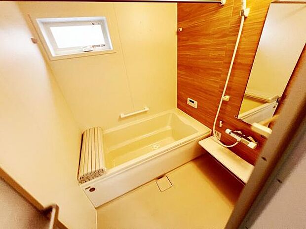 お風呂でほっとひといき。1日の疲れを癒しましょう。