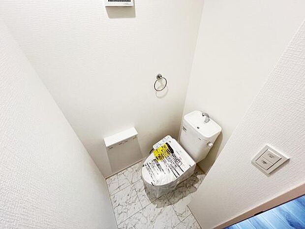 ほっと安らげるトイレ空間です。