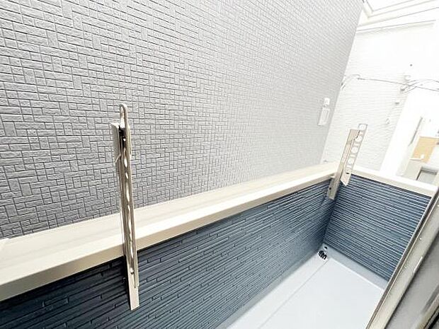 お洗濯ものを気持ち良く太陽の光で干せるのが嬉しいですね。