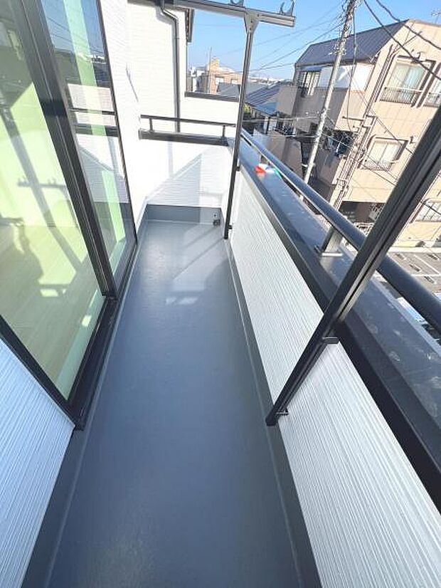 お洗濯ものを気持ち良く太陽の光で干せるのが嬉しいですね。