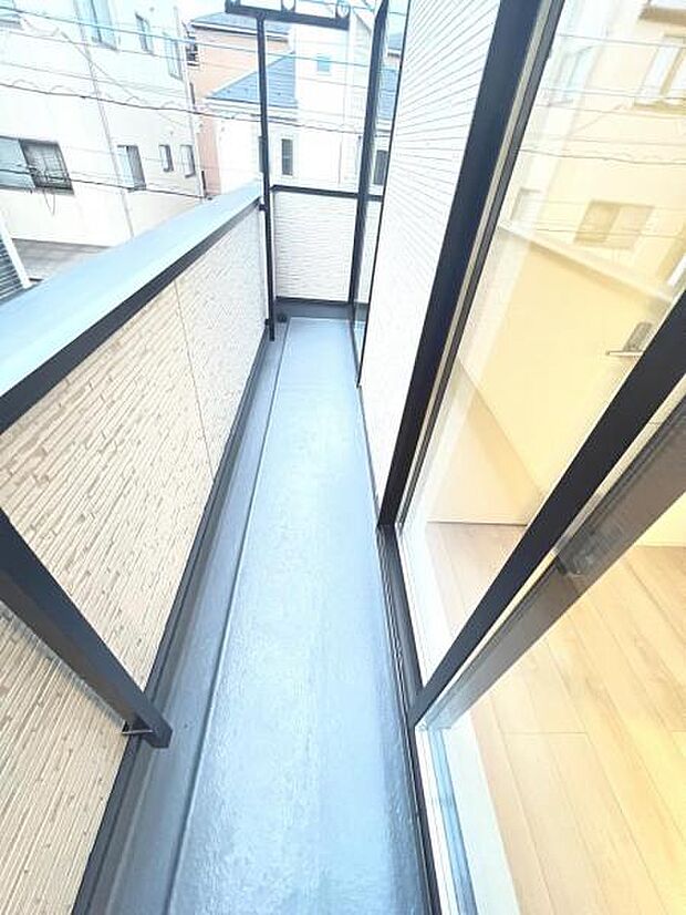 お洗濯ものを気持ち良く太陽の光で干せるのが嬉しいですね。