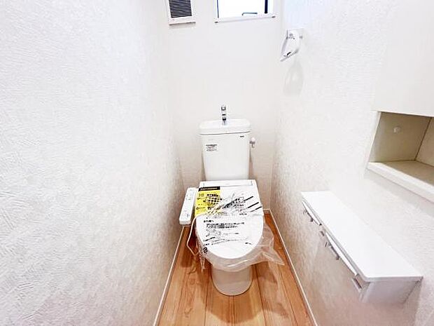 ほっと安らげるトイレ空間です。