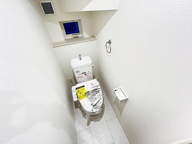 ほっと安らげるトイレ空間です。