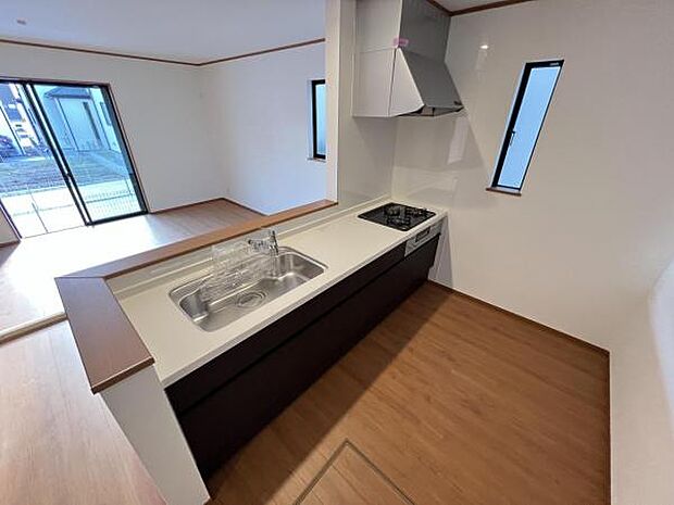 料理の時間が楽しくなるキッチンスペースです。