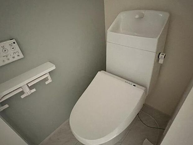 ほっと安らげるトイレ空間です。