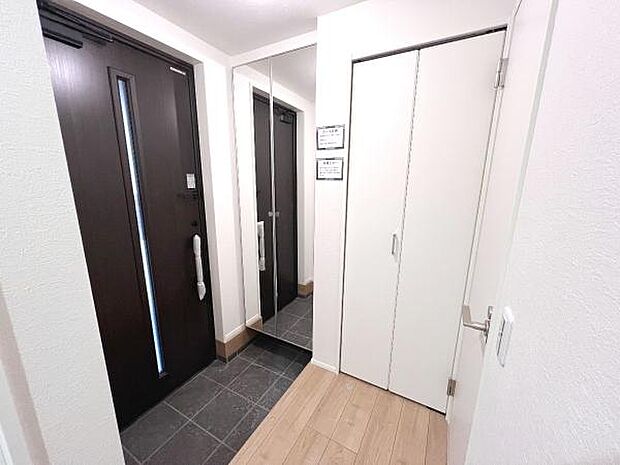 いつも気持ちよくご家族を迎えられる玄関です。