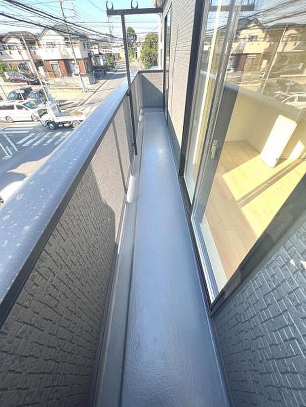 お洗濯ものを気持ち良く太陽の光で干せるのが嬉しいですね。