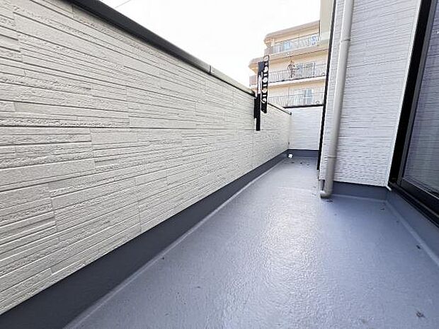 お洗濯ものを気持ち良く太陽の光で干せるのが嬉しいですね。