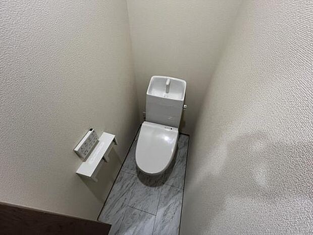 ほっと安らげるトイレ空間です。