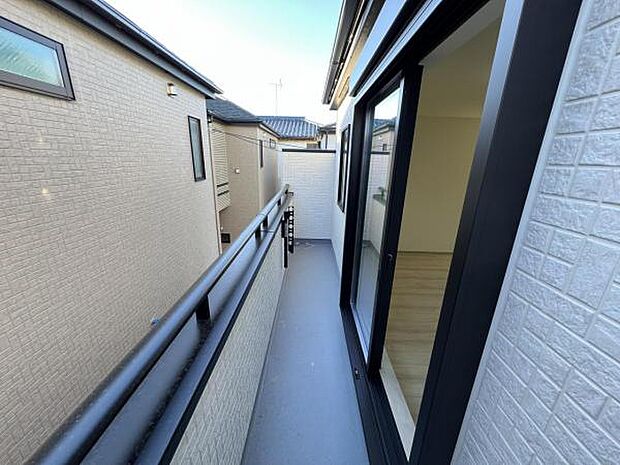 お洗濯ものを気持ち良く太陽の光で干せるのが嬉しいですね。