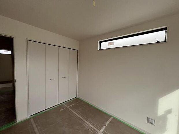 いつでもお部屋をスッキリお使い頂ける収納スペースを設置中の物を確認しやすく取り出しやすい収納スペース