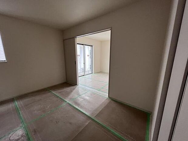 リビングダイニングになりますご家族そろっての素敵な空間になりそうですね暖かな日差しが差し込むリビング