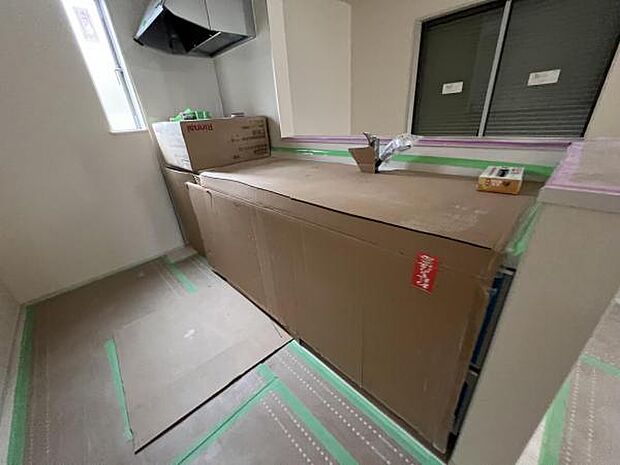 料理の時間が楽しくなるキッチンスペースです作業スペースが広く家事動線をゆったりと確保できるキッチン