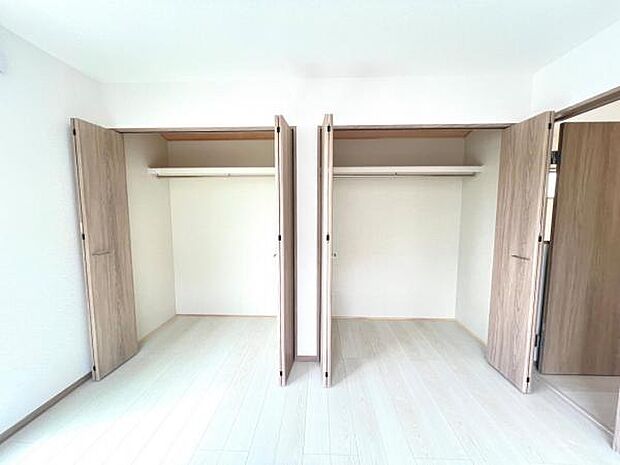 収納豊富な間取りで、室内もスッキリ快適です。