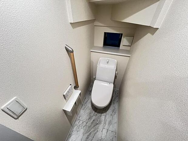 ほっと安らげるトイレ空間です。