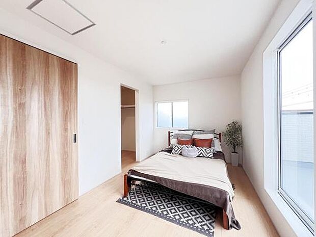 寝室にもご利用いただける居室スペースです。