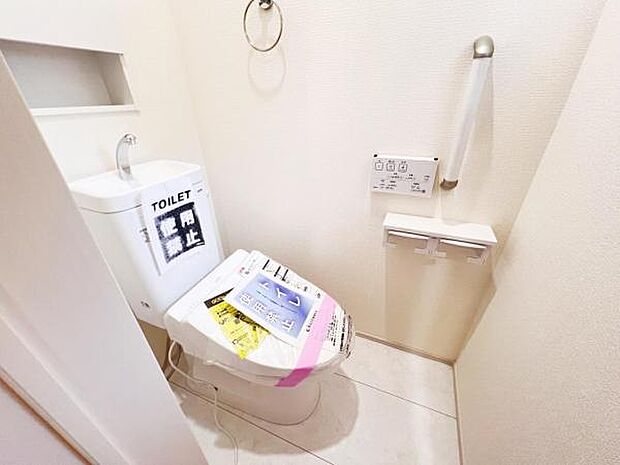 ほっと安らげるトイレ空間です。