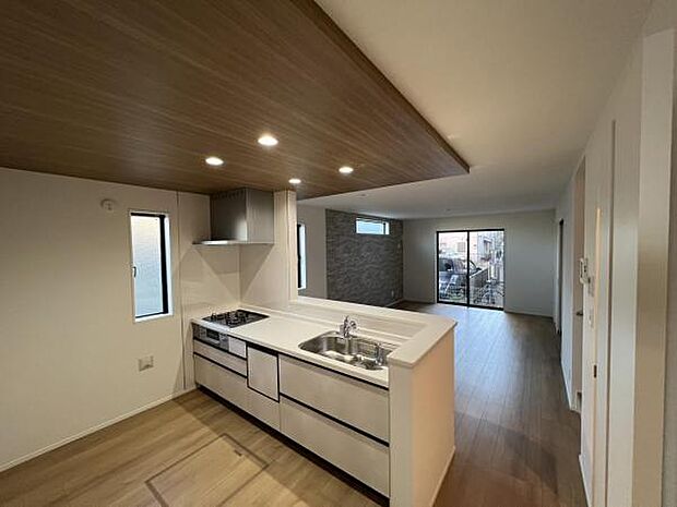 料理の時間が楽しくなるキッチンスペースです。