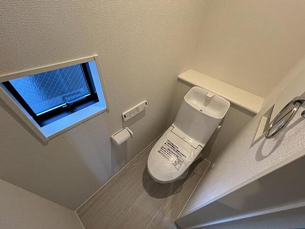 ほっと安らげるトイレ空間です。