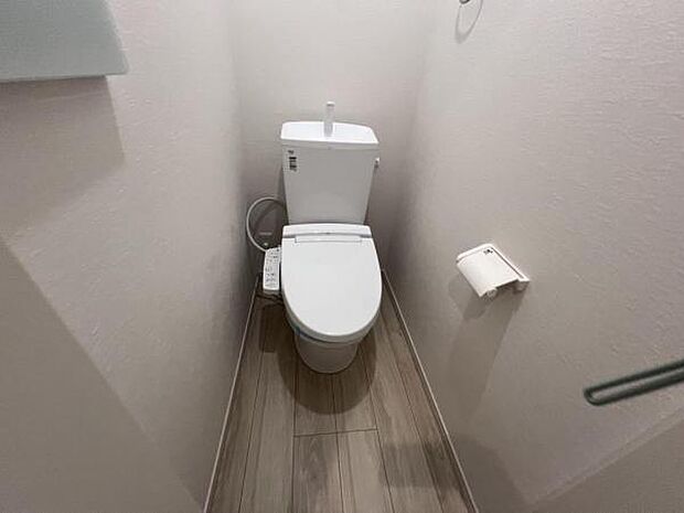 ほっと安らげるトイレ空間です。