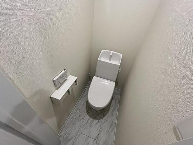 ほっと安らげるトイレ空間です。