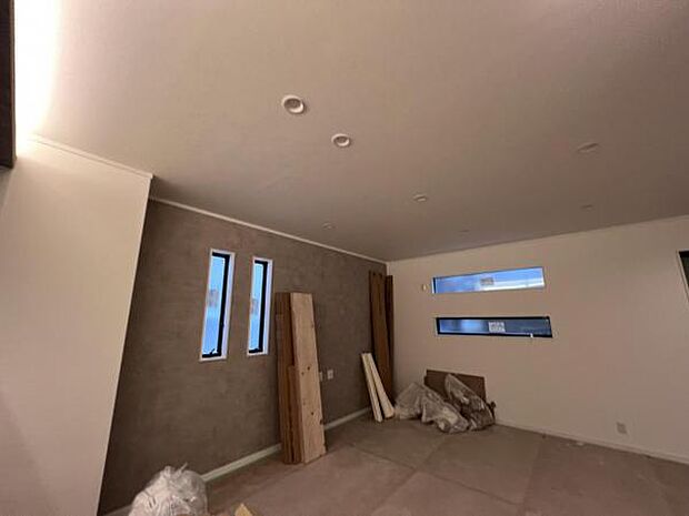 リビングダイニングになりますご家族そろっての素敵な空間になりそうですね暖かな日差しが差し込むリビング