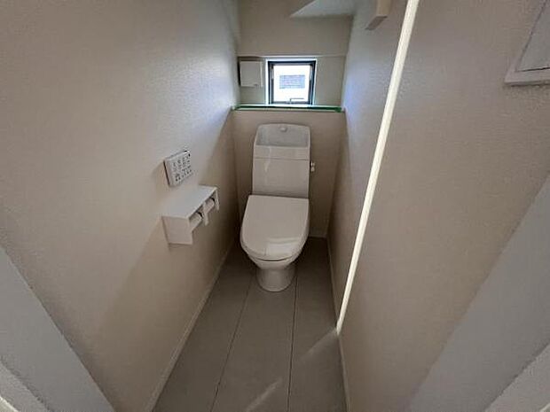 ほっと安らげるトイレ空間です。