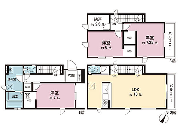間取図です。図面と異なる場合は現況を優先させていただきます。