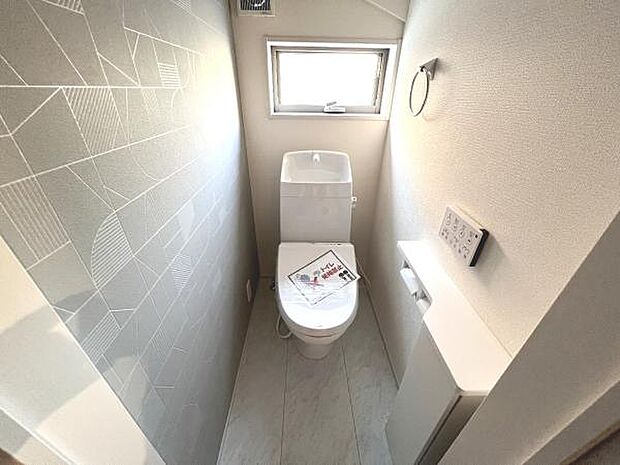 ほっと安らげるトイレ空間です。