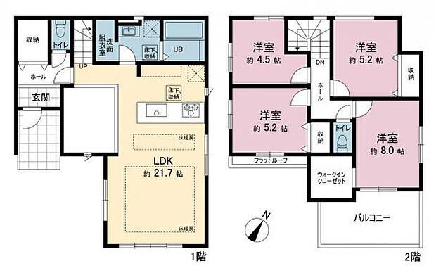間取図です。図面と異なる場合は現況を優先させていただきます。