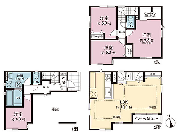 間取図です。図面と異なる場合は現況を優先させていただきます。