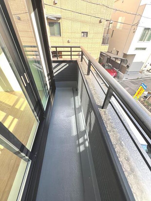 お洗濯ものを気持ち良く太陽の光で干せるのが嬉しいですね。