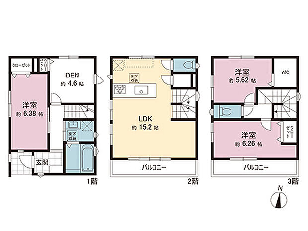 間取図です。図面と異なる場合は現況を優先させていただきます。