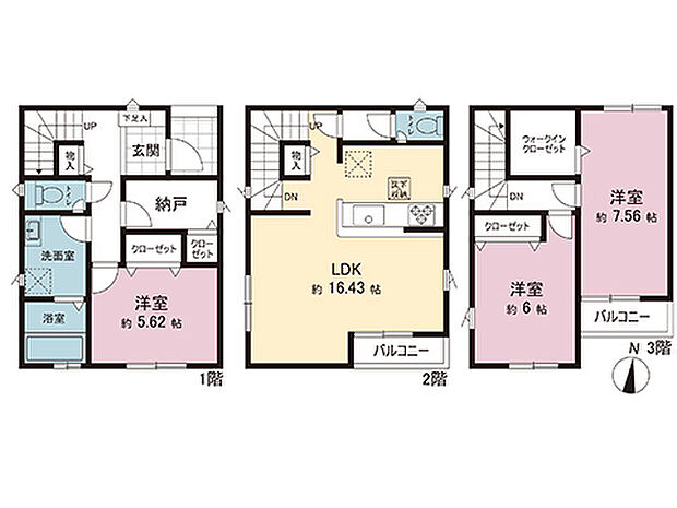 間取図です。図面と異なる場合は現況を優先させていただきます。