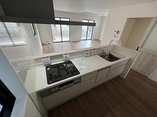 料理の時間が楽しくなるキッチンスペースです。