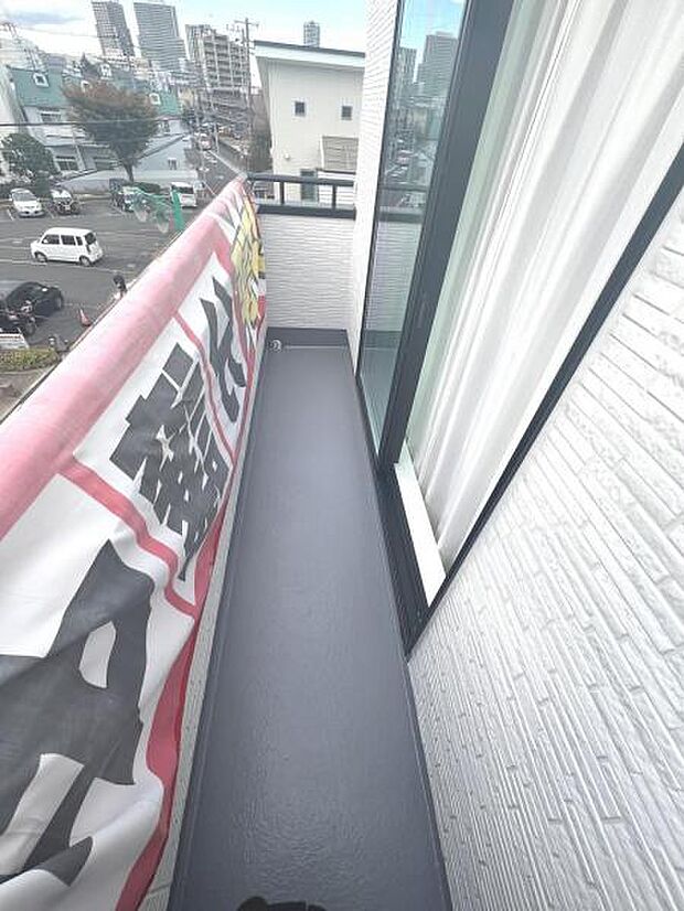 お洗濯ものを気持ち良く太陽の光で干せるのが嬉しいですね。