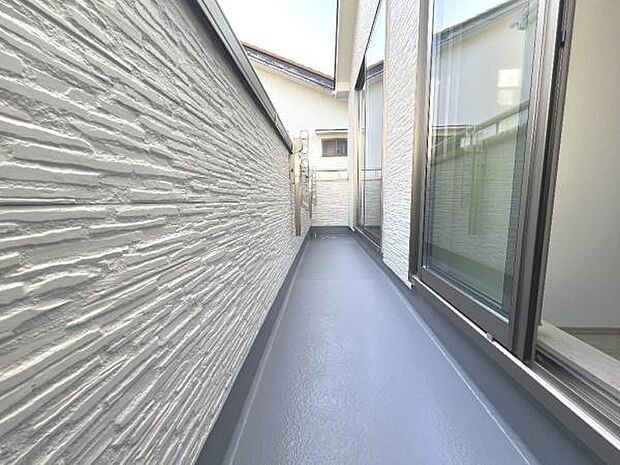 お洗濯ものを気持ち良く太陽の光で干せるのが嬉しいですね。