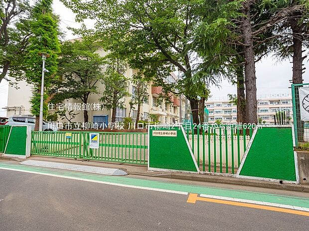 川口市立柳崎小学校まで約620m(徒歩8分)