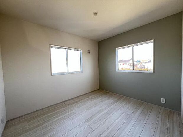 子供部屋にもちょうど良い大きさのお部屋です。