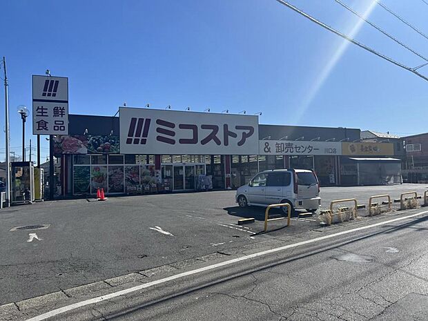 ミコストア 川口店まで約800m(徒歩10分)