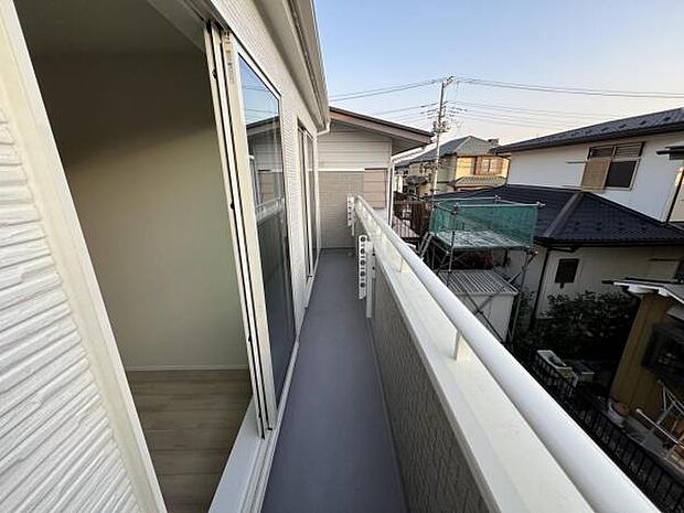 お洗濯ものを気持ち良く太陽の光で干せるのが嬉しいですね。