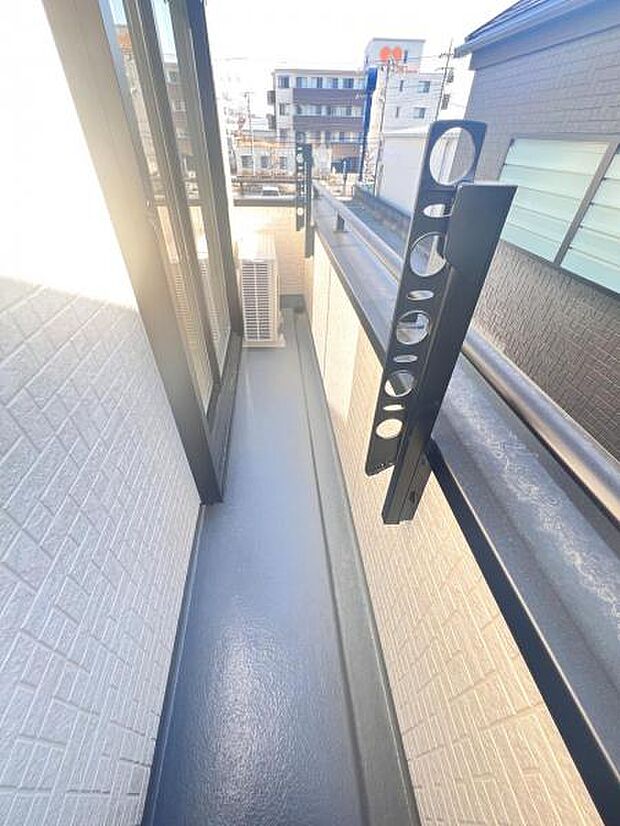 お洗濯ものを気持ち良く太陽の光で干せるのが嬉しいですね。