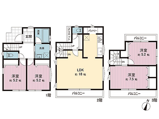 間取図です。図面と異なる場合は現況を優先させていただきます。