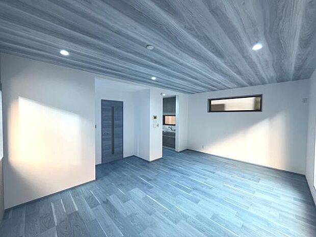 リビングダイニングになります。ご家族そろっての素敵な空間になりそうですね。