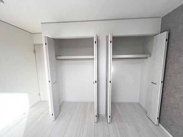 収納豊富な間取りで、室内もスッキリ快適です。