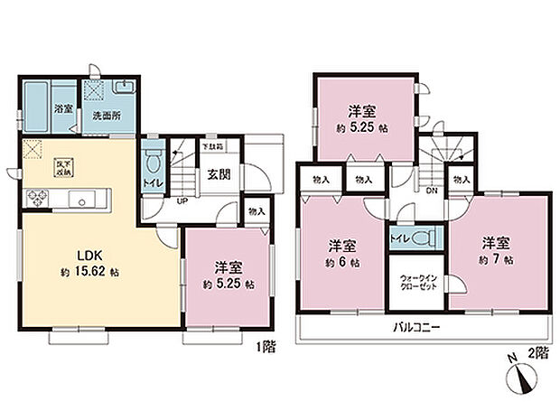 間取図です。図面と異なる場合は現況を優先させていただきます。